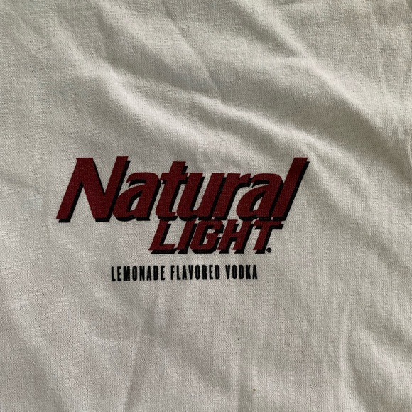 Natural Light Beer Tee Shirt - Picture 2 of 5